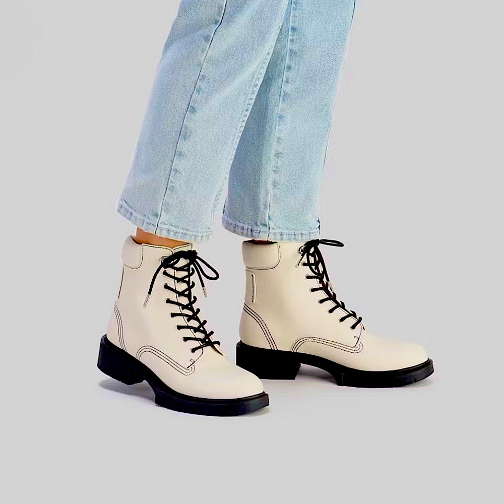 COACH Leather Booties
